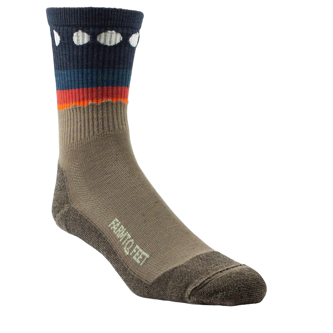 Farm to Feet Outdoor Trail Flagstaff Light Cushion 3/4 Crew Sock