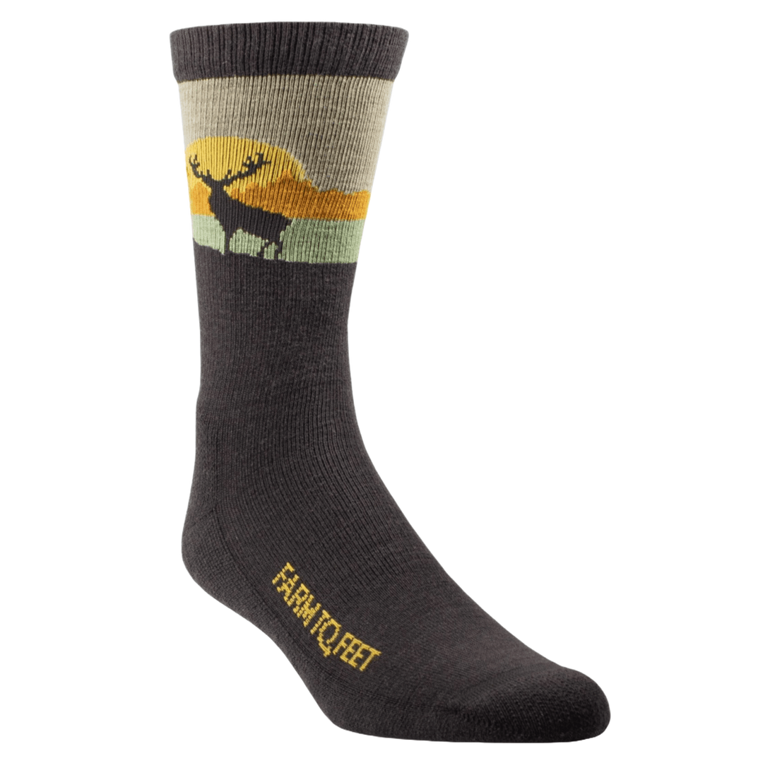 Farm to Feet Pineville Everyday Light Cushion Crew Sock