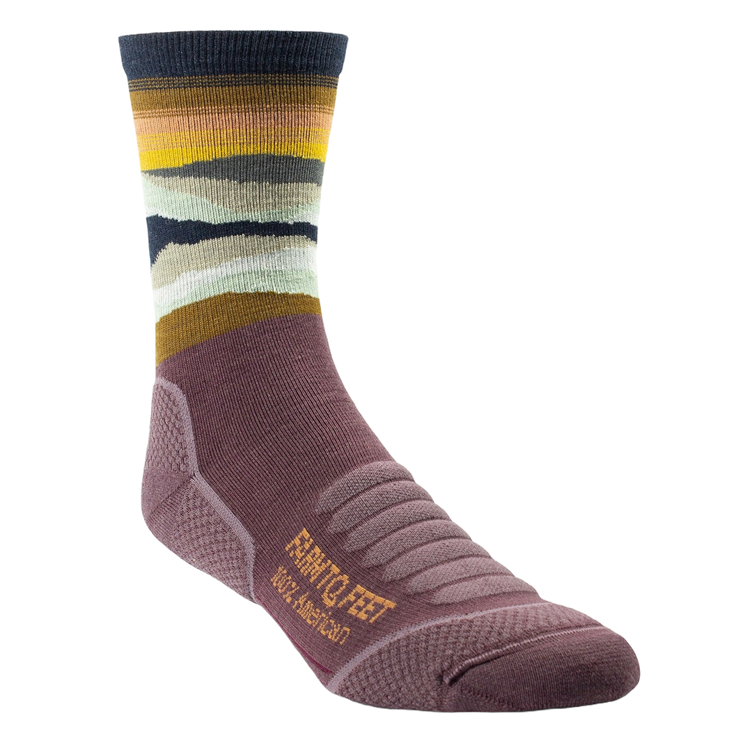 Farm to Feet American Trail Max Patch Light Targeted Cushion 3/4 Crew Sock