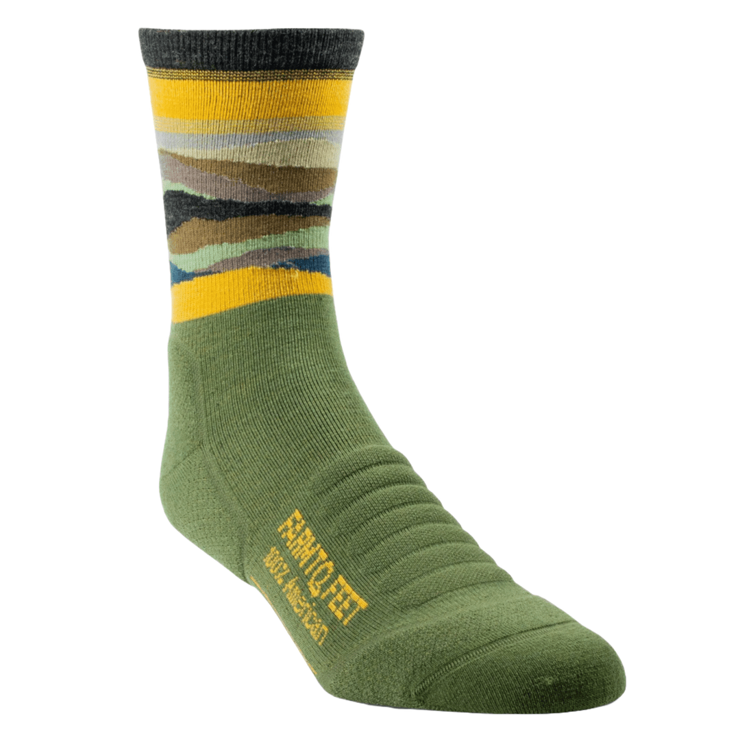 Farm to Feet American Trail Max Patch Light Targeted Cushion 3/4 Crew Sock