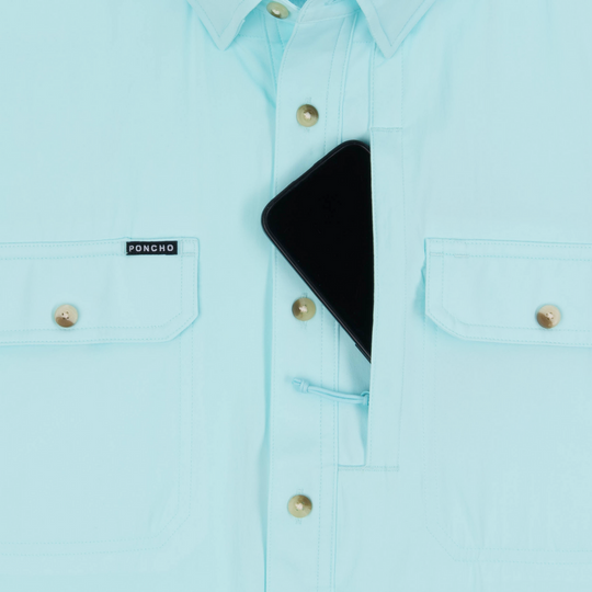 Poncho Men's The Castaway