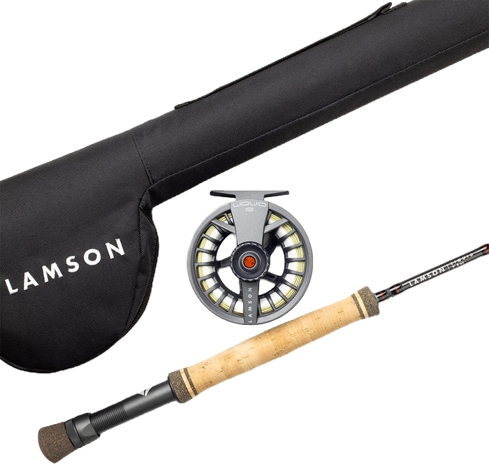 Lamson Liquid Fly Rod Reel & Line Outfit