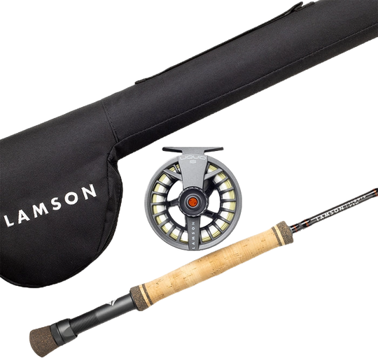Lamson Liquid Fly Rod Reel & Line Outfit