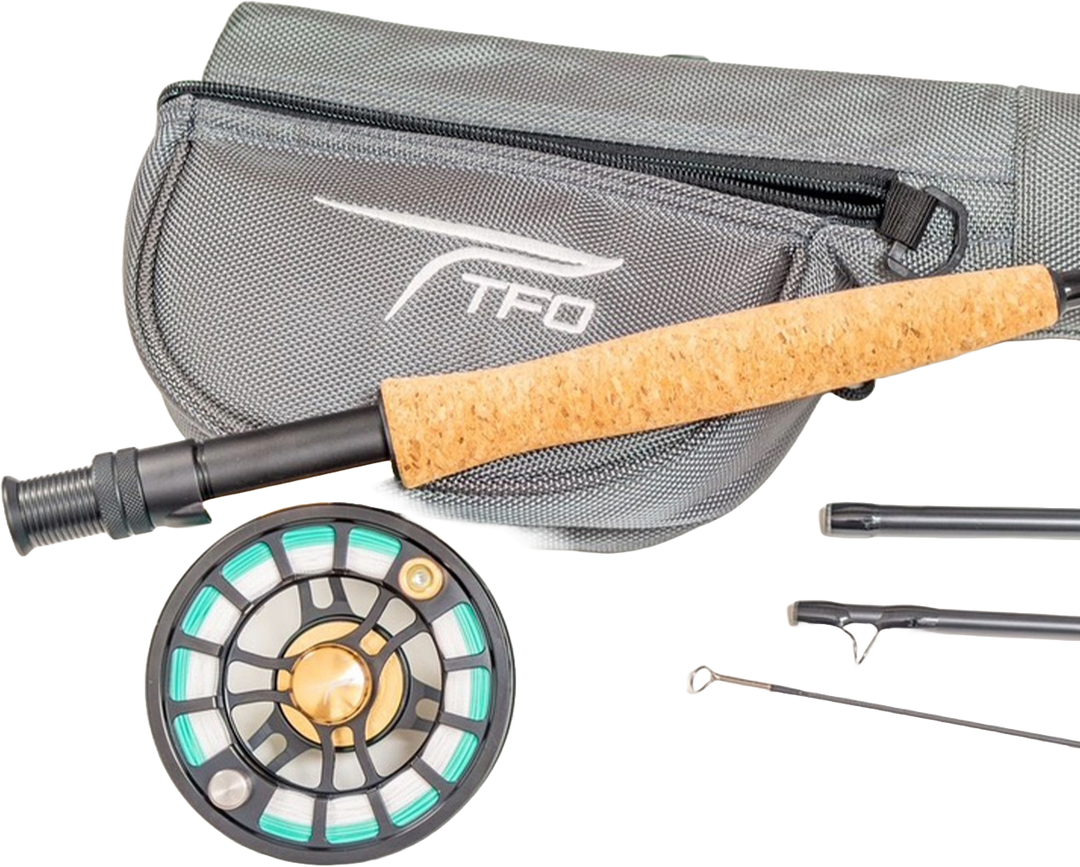 TFO NXT Black Label Fly Rod Outfit