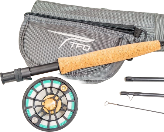 TFO NXT Black Label Fly Rod Outfit