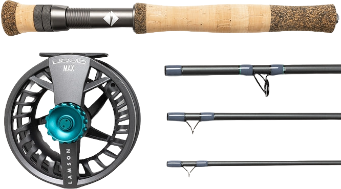 Lamson Liquid Max Fly Rod & Reel Outfit