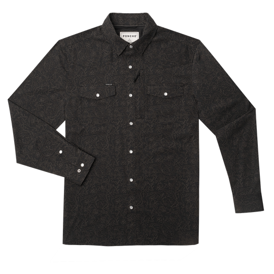 Poncho Men's The Pat Garrett
