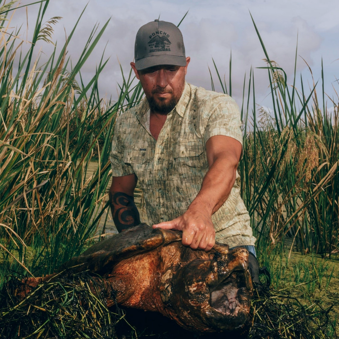 Poncho Men's The Swamp Donkey