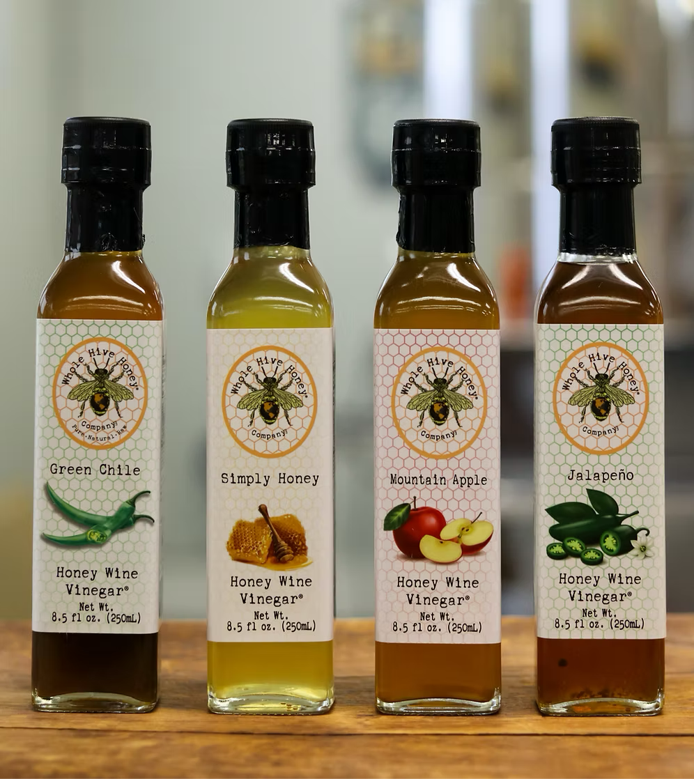 Whole Hive Honey Wine Vinegar 8.5 fl oz.