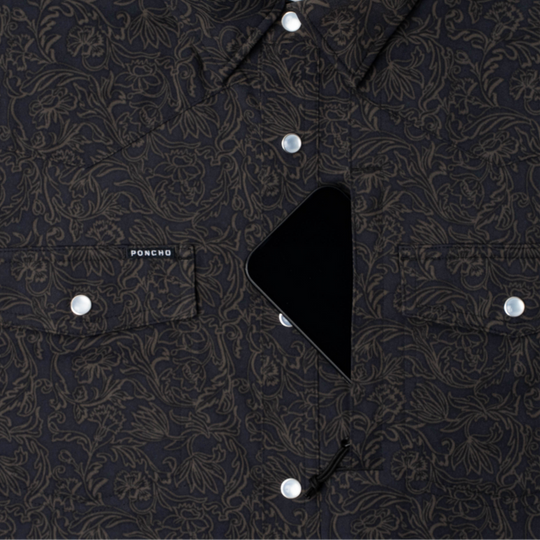 Poncho Men's The Pat Garrett