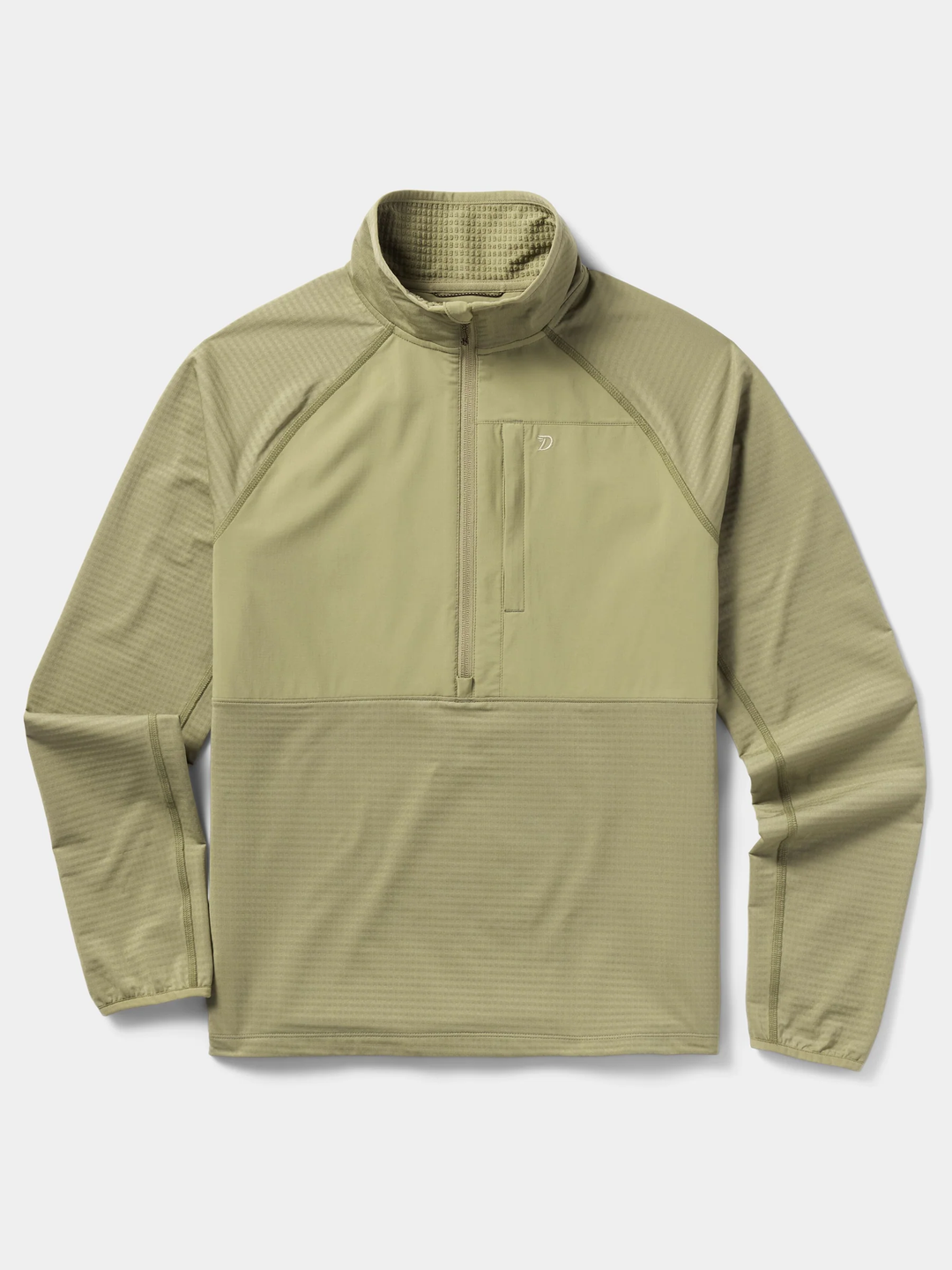 Duck Camp Women's Lightweight Grid Tech Fleece - Half Zip