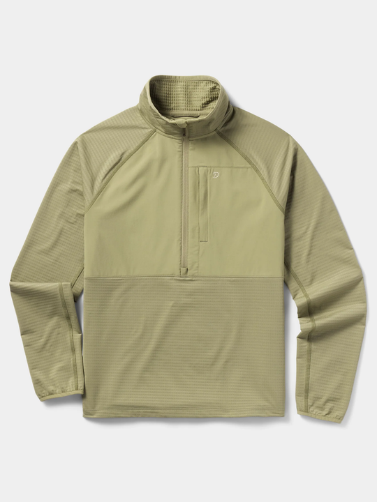 Duck Camp Women's Lightweight Grid Tech Fleece - Half Zip