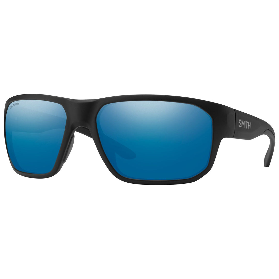 Smith Arvo Matte Black / ChromaPop Glass Polarized Blue Mirror Image 01