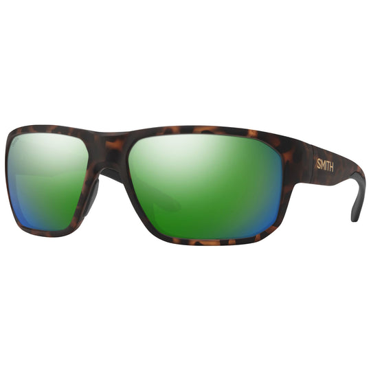 Smith Arvo Matte Tortoise / ChromaPop Glass Polarized Green Mirror Image 01