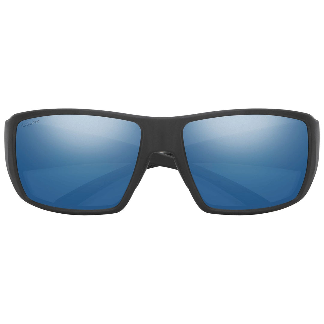 Smith Guide's Choice Matte Black  / ChromaPop Polarized Blue Mirror Image 02