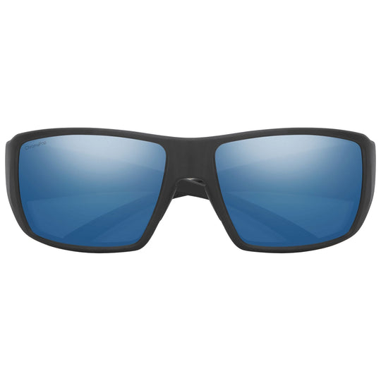 Smith Guide's Choice Matte Black  / ChromaPop Polarized Blue Mirror Image 02
