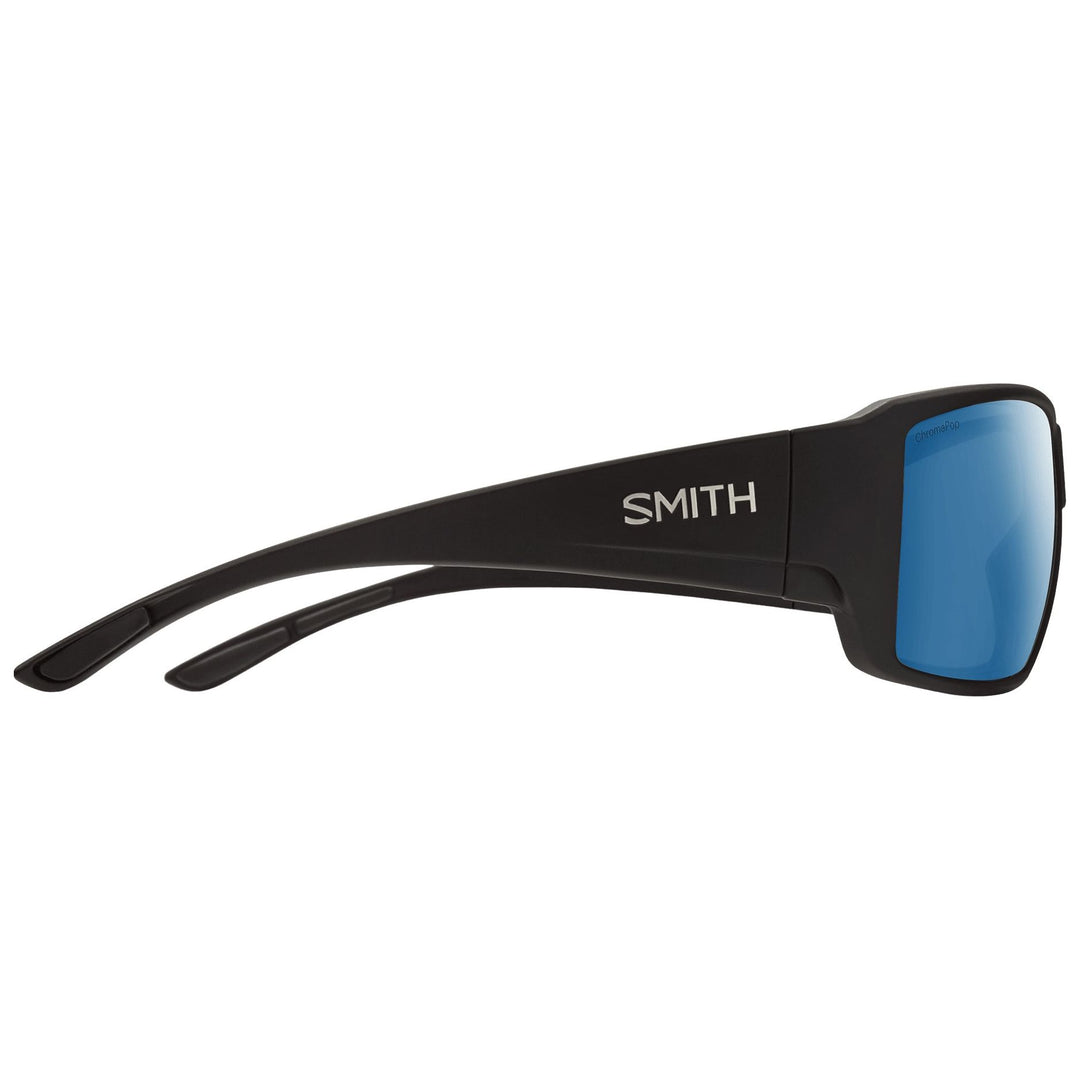 Smith Guide's Choice Matte Black  / ChromaPop Polarized Blue Mirror Image 03