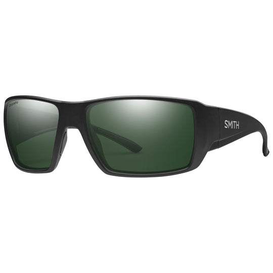 Smith Guide's Choice Matte Black / ChromaPop Polarized Gray Green Image 01