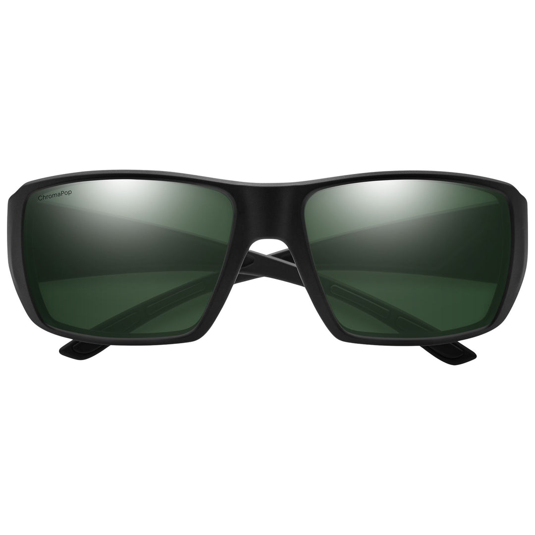 Smith Guide's Choice Matte Black / ChromaPop Polarized Gray Green Image 02