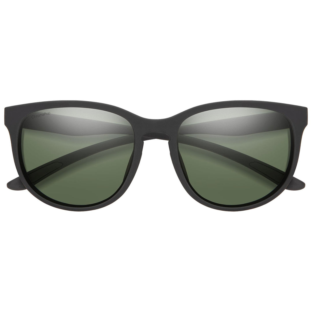 Smith Lake Shasta Matte Black / ChromaPop Polarized Grey Green Image 02