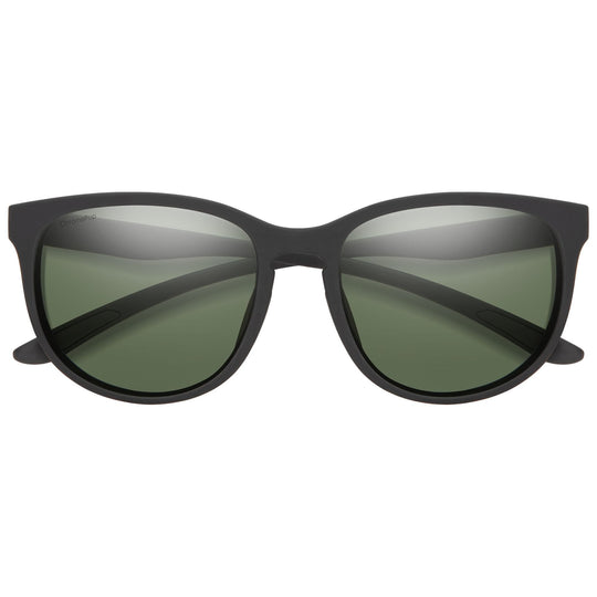 Smith Lake Shasta Matte Black / ChromaPop Polarized Grey Green Image 02