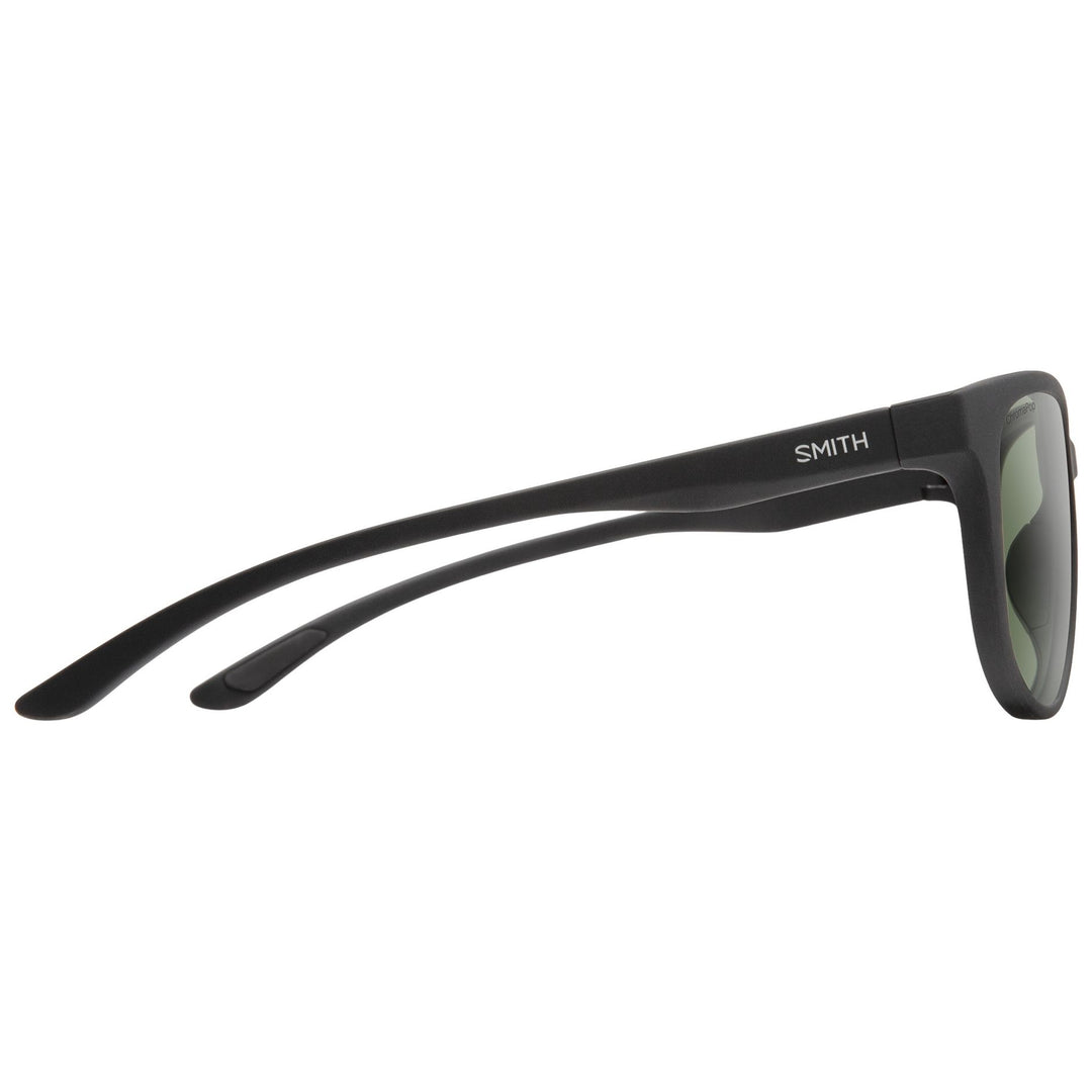 Smith Lake Shasta Matte Black / ChromaPop Polarized Grey Green Image 03