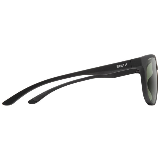 Smith Lake Shasta Matte Black / ChromaPop Polarized Grey Green Image 03