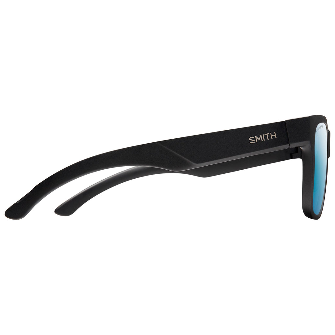 Smith Lowdown 2 Matte Black / ChromaPop Polarized Blue Mirror Image 03