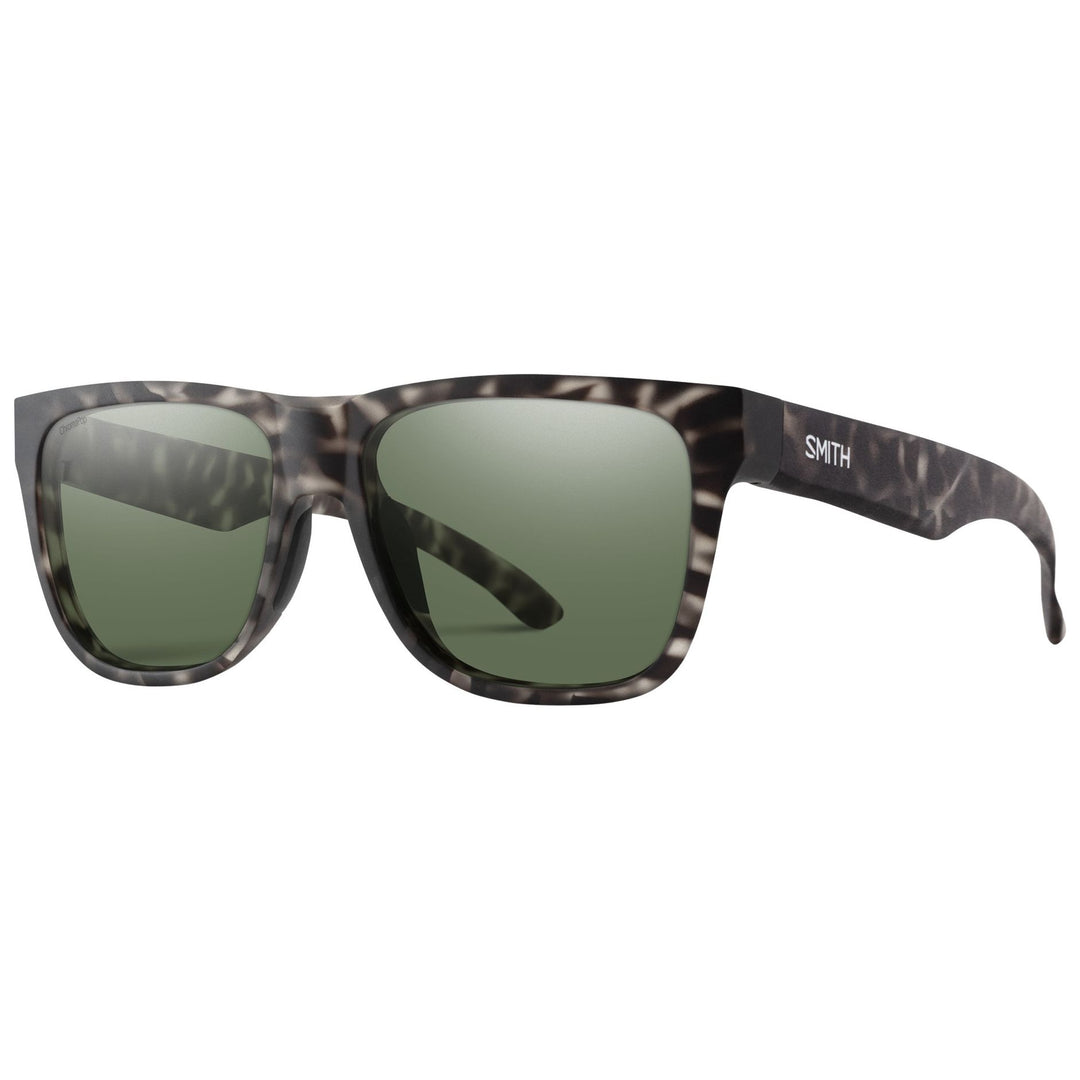 Smith Lowdown 2 Matte Gray Tortoise / ChromaPop Polarized Gray Green Image 01