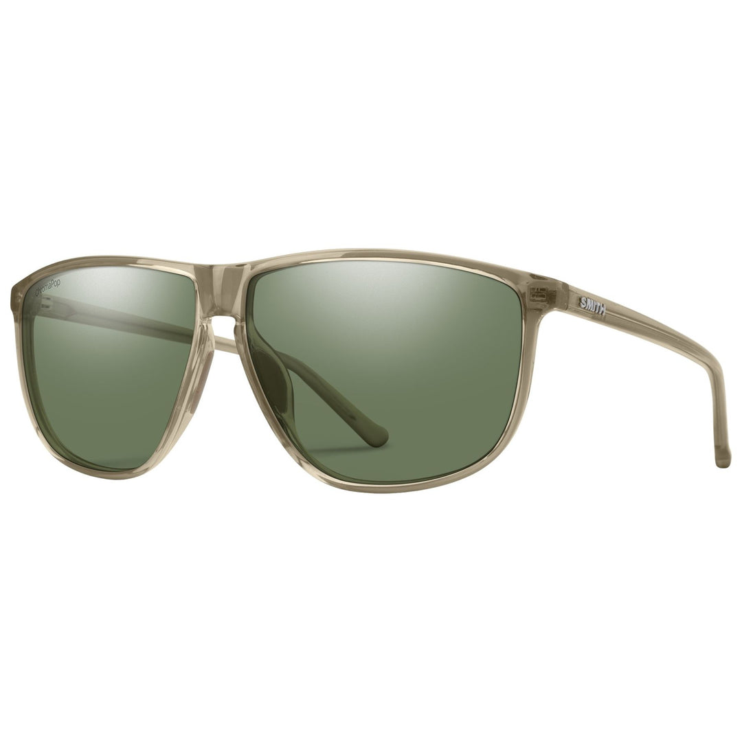 Smith Mono Lake Summit Crystal / ChromaPop Polarized Gray Green Image 01