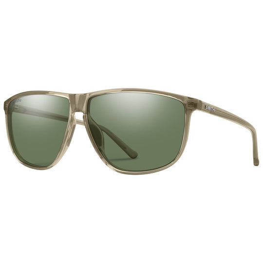 Smith Mono Lake Summit Crystal / ChromaPop Polarized Gray Green Image 01