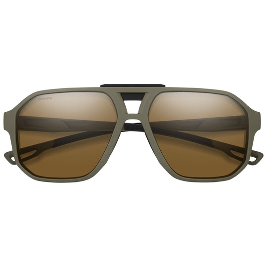 Smith Truss Matte Olive Oil / ChromaPop Polarized Brown Image 02