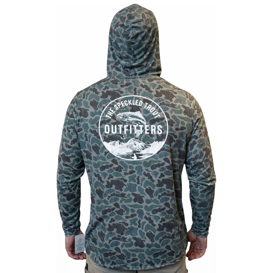 TSTO Ocean Tec Men's 5 Flex Hoody Green Camo 01
