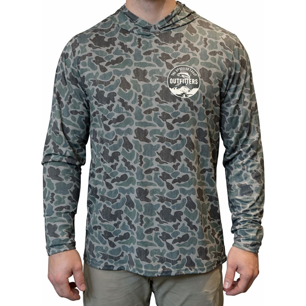 TSTO Ocean Tec Men's 5 Flex Hoody Green Camo 02