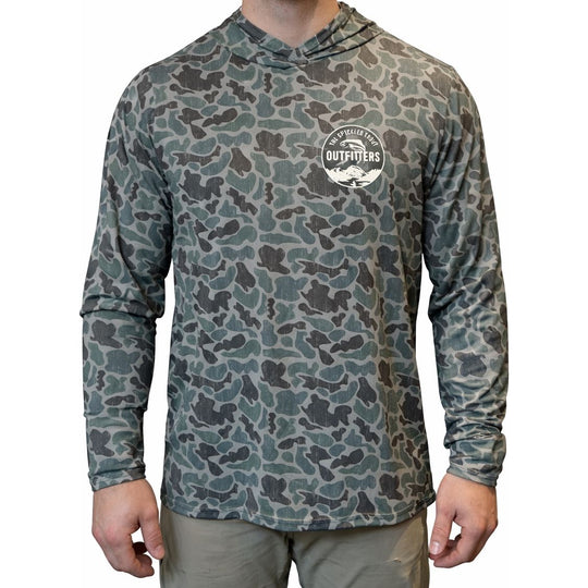 TSTO Ocean Tec Men's 5 Flex Hoody Green Camo 02