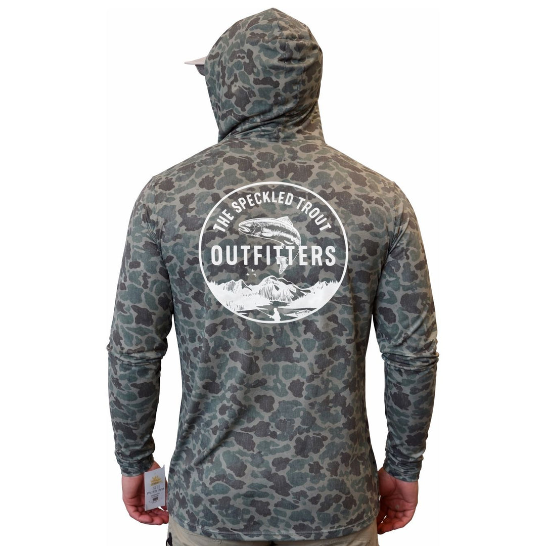 TSTO Ocean Tec Men's 5 Flex Hoody Green Camo 03