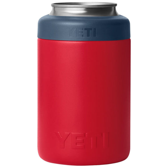 YETI Rambler 12 oz Colster Can Cooler Rescue Red / Navy / Badge Image 02