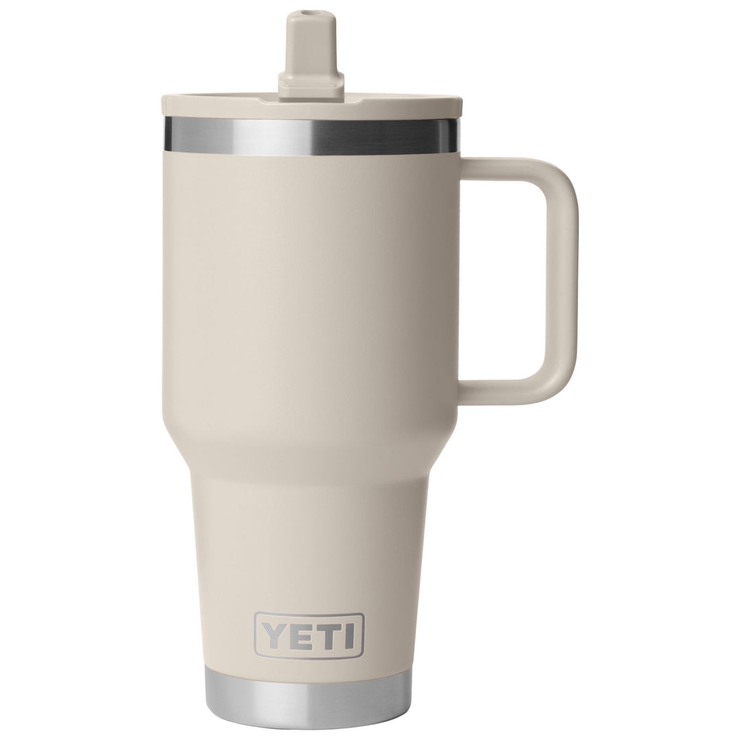 YETI Rambler 30 oz Travel Straw Mug Color Matched Straw Lid Cape Taupe Image 03