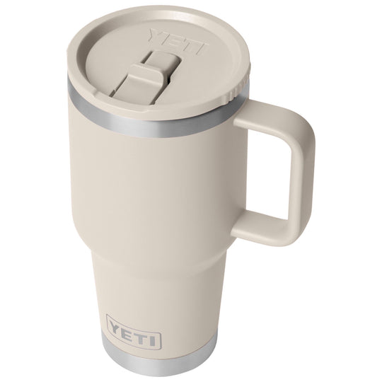 YETI Rambler 30 oz Travel Straw Mug Color Matched Straw Lid Cape Taupe Image 04
