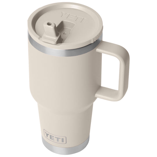 YETI Rambler 30 oz Travel Straw Mug Color Matched Straw Lid Cape Taupe Image 05