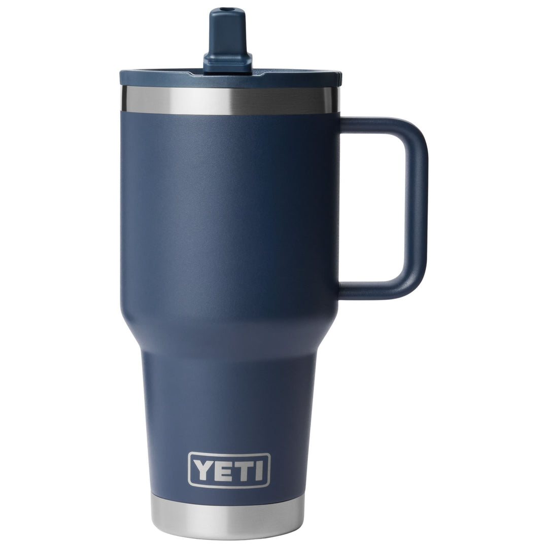 YETI Rambler 30 oz Travel Straw Mug Color Matched Straw Lid Navy Image 03