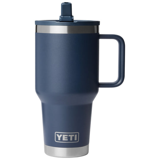YETI Rambler 30 oz Travel Straw Mug Color Matched Straw Lid Navy Image 03