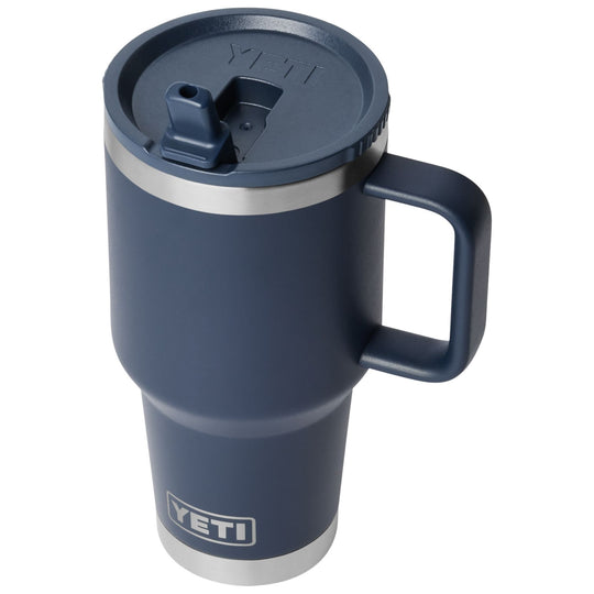 YETI Rambler 30 oz Travel Straw Mug Color Matched Straw Lid Navy Image 05