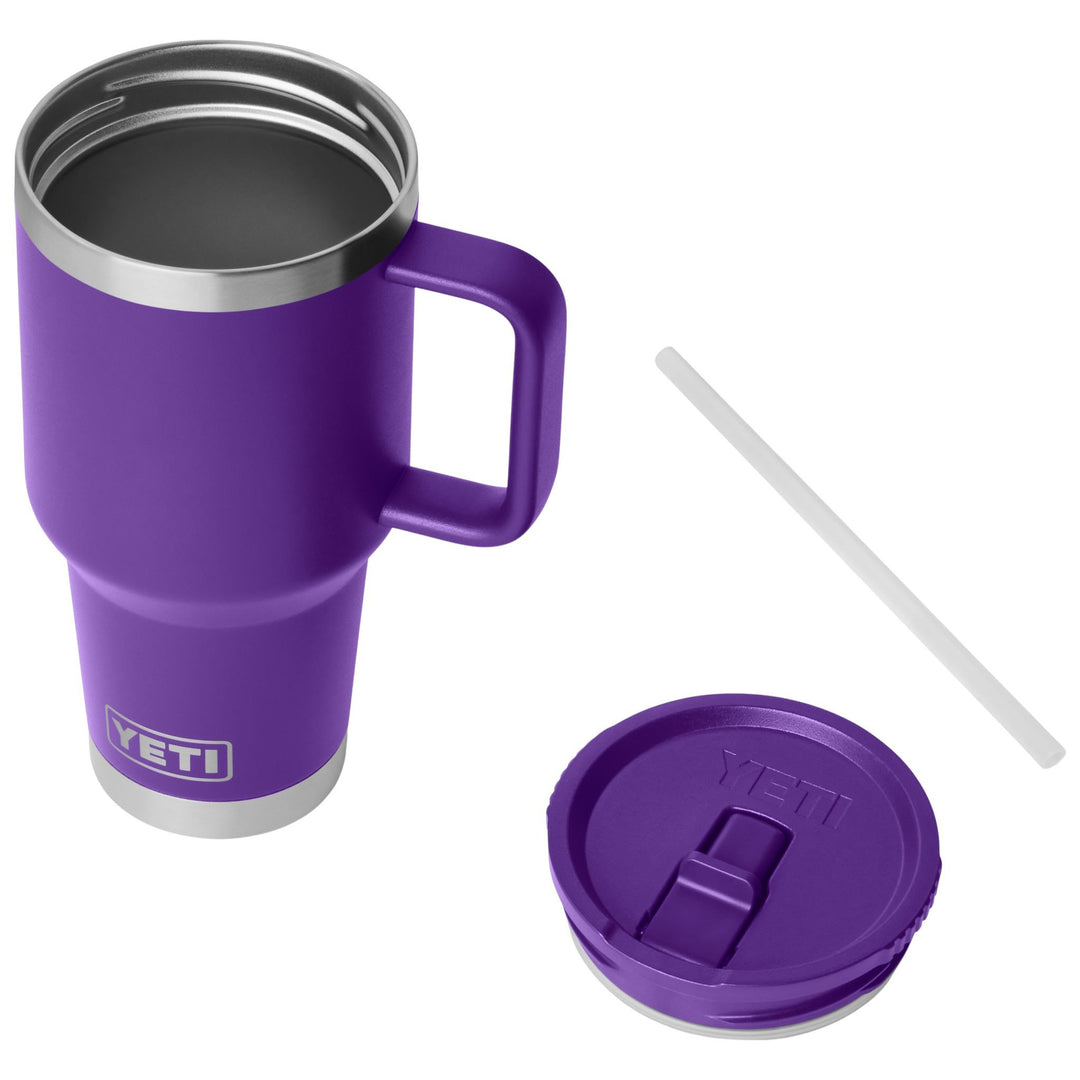 YETI Rambler 30 oz Travel Straw Mug Color Matched Straw Lid Pace Purple Image 06