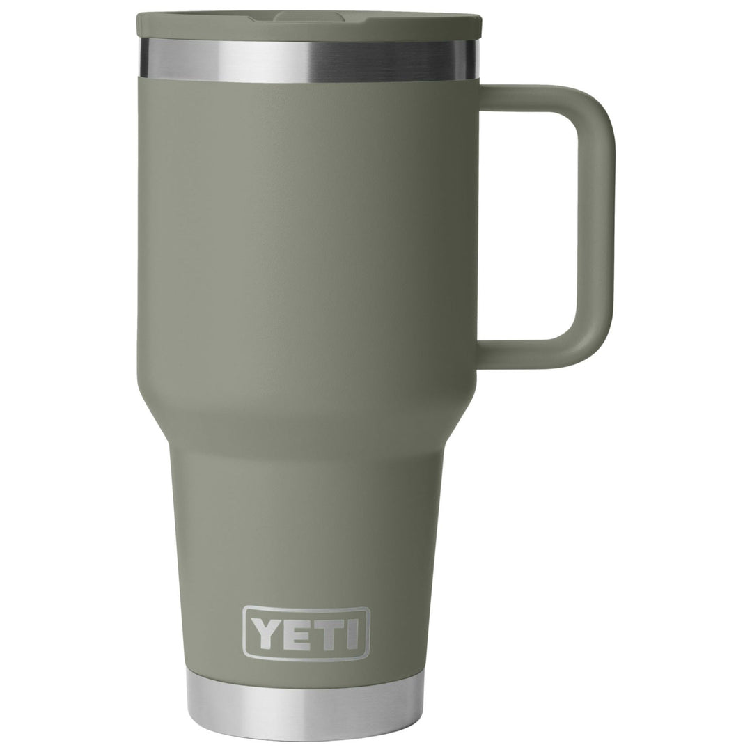 YETI Rambler 30 oz Travel Straw Mug Color Matched Straw Lid Pampa Green Image 01