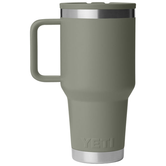 YETI Rambler 30 oz Travel Straw Mug Color Matched Straw Lid Pampa Green Image 02