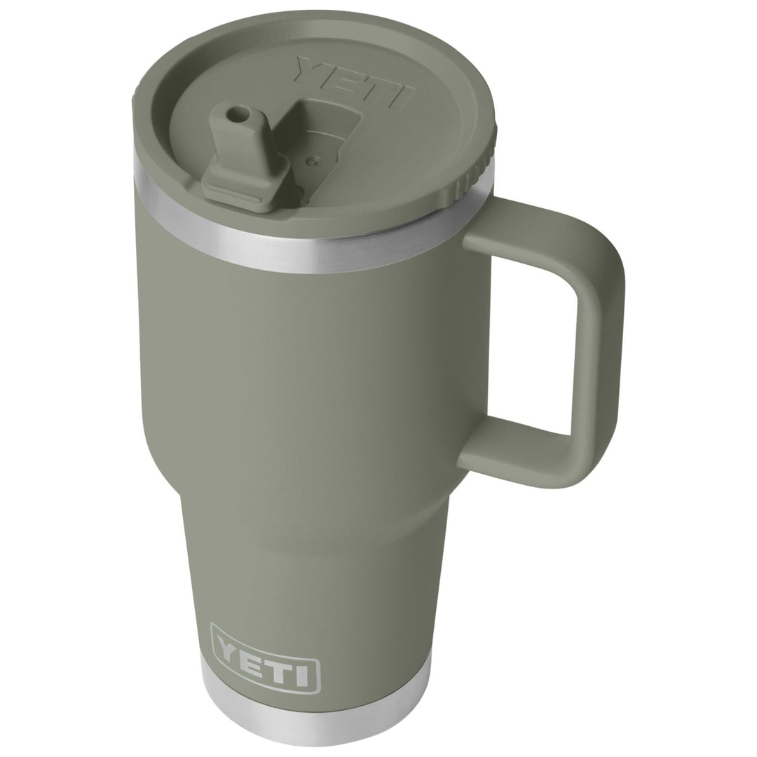 YETI Rambler 30 oz Travel Straw Mug Color Matched Straw Lid Pampa Green Image 05